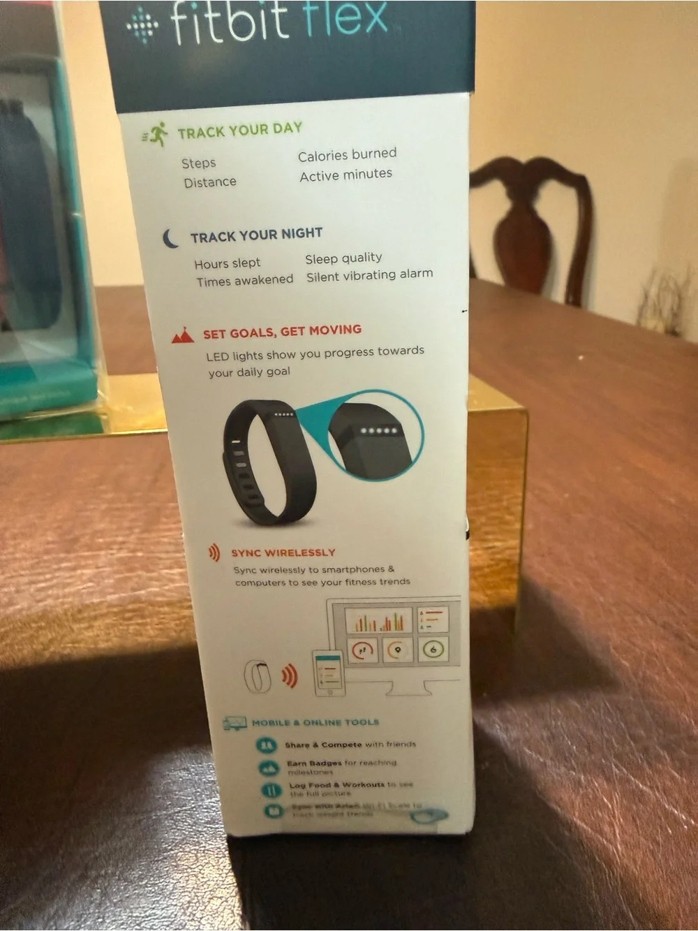 Fitbit flex Wireless activity tracker pink with three pack accessory bands